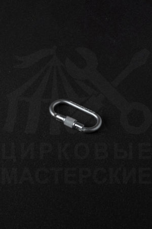 Oval Screw-Gate Carabiner<br>SWL 300 kg